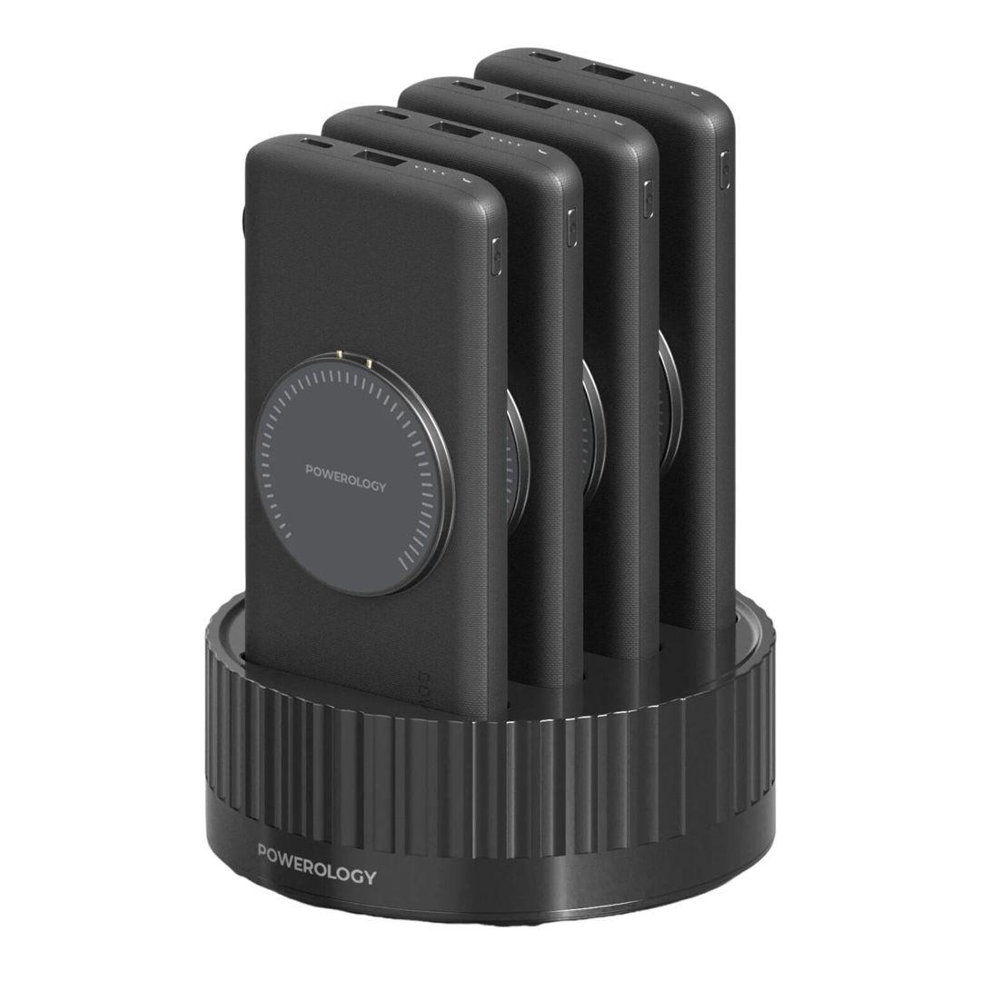 Powerology Power Bank Station, set of four units 