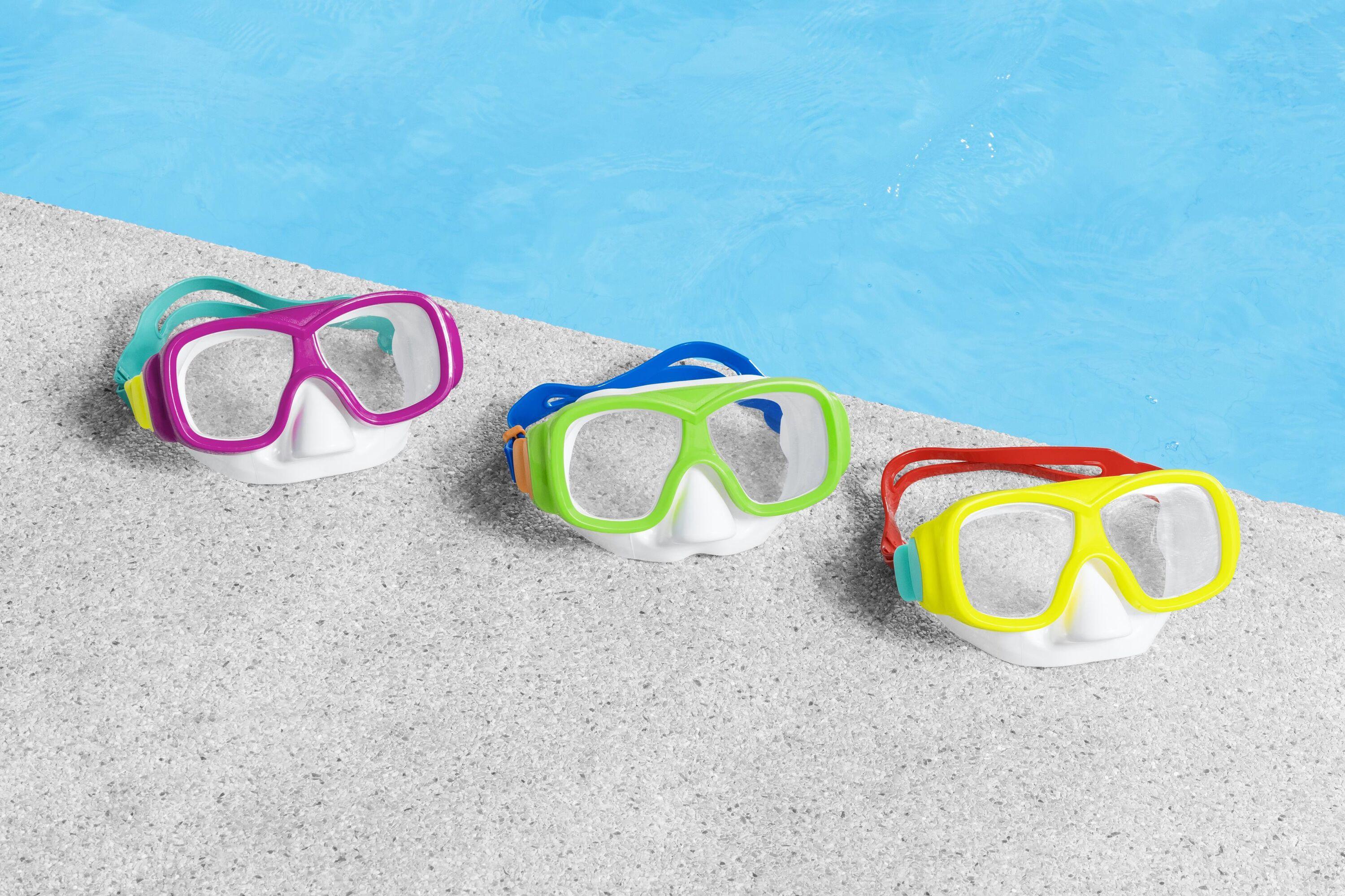 BESTWAY 22039 EXPLORA ESSENTIAL MASK (Contents:one Mask, 3 assorted colors) Age 7+ #22039