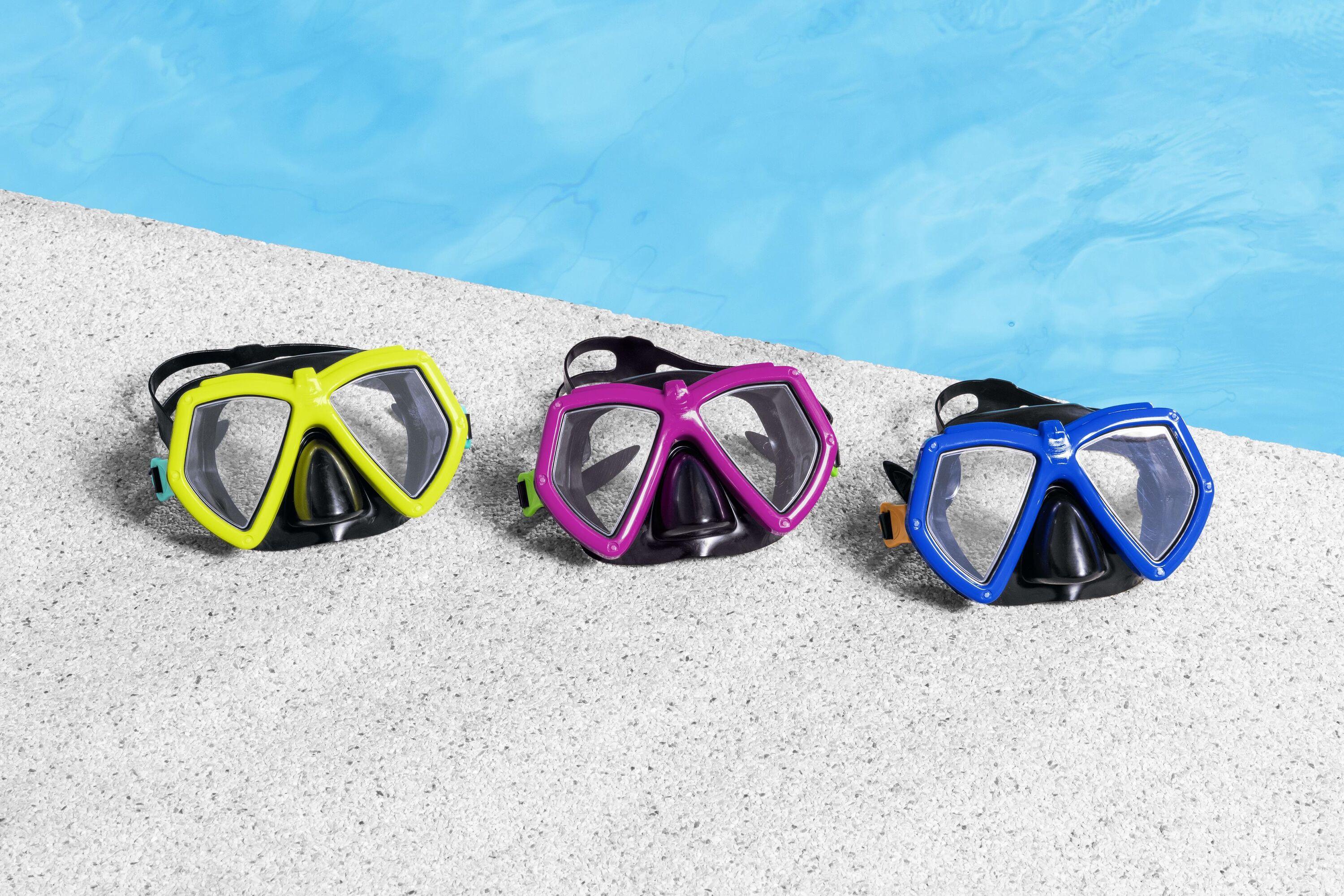 BESTWAY 22040 DOMINATOR MASK (Contents:one Mask, 3 assorted colors) Age 7+