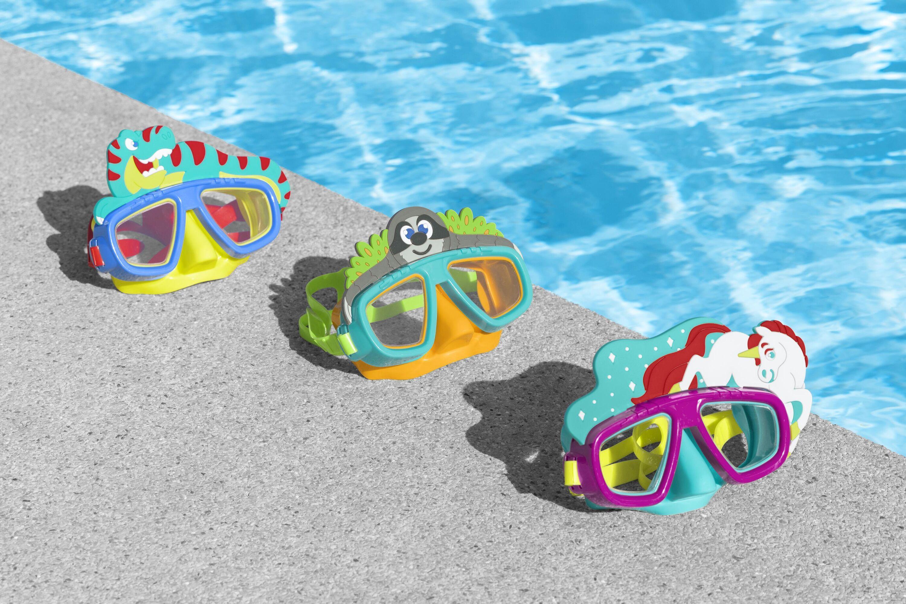 BESTWAY 22064 AQUAPALS MASK (Contents:one Mask, 3 assorted colors) Age 3+