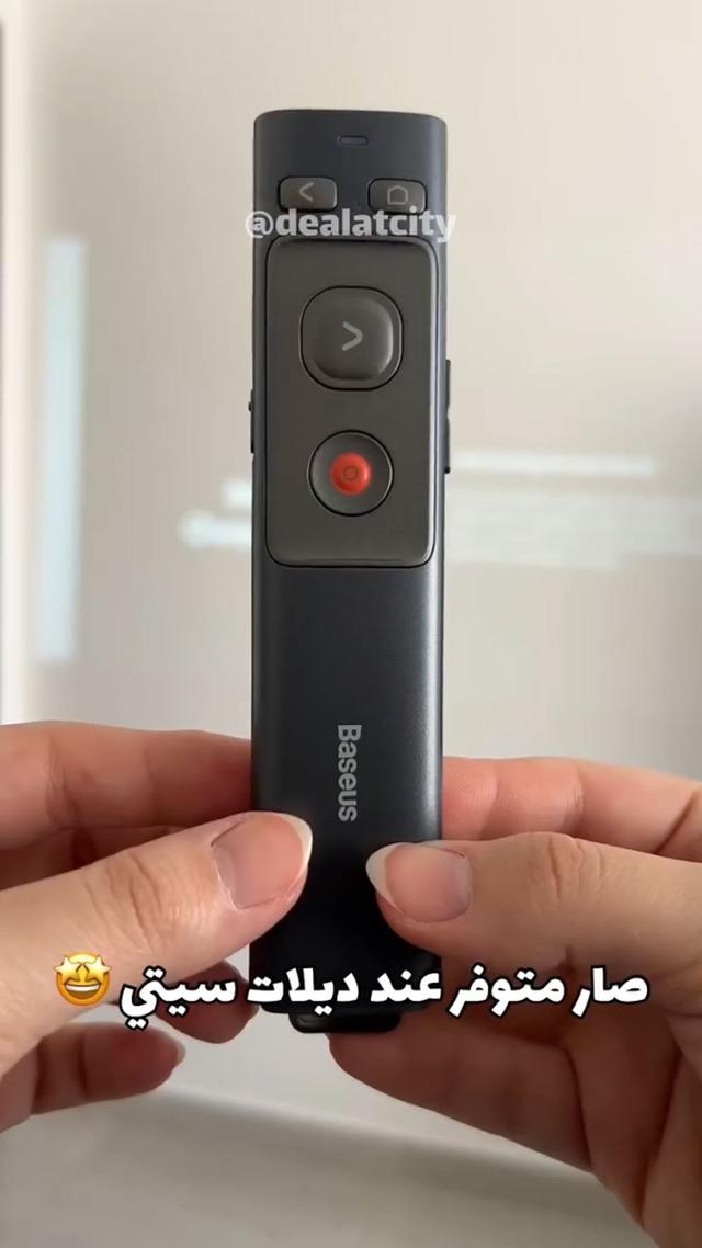  Baseus Orange Dot Wireless Presenter (Red Laser) 
