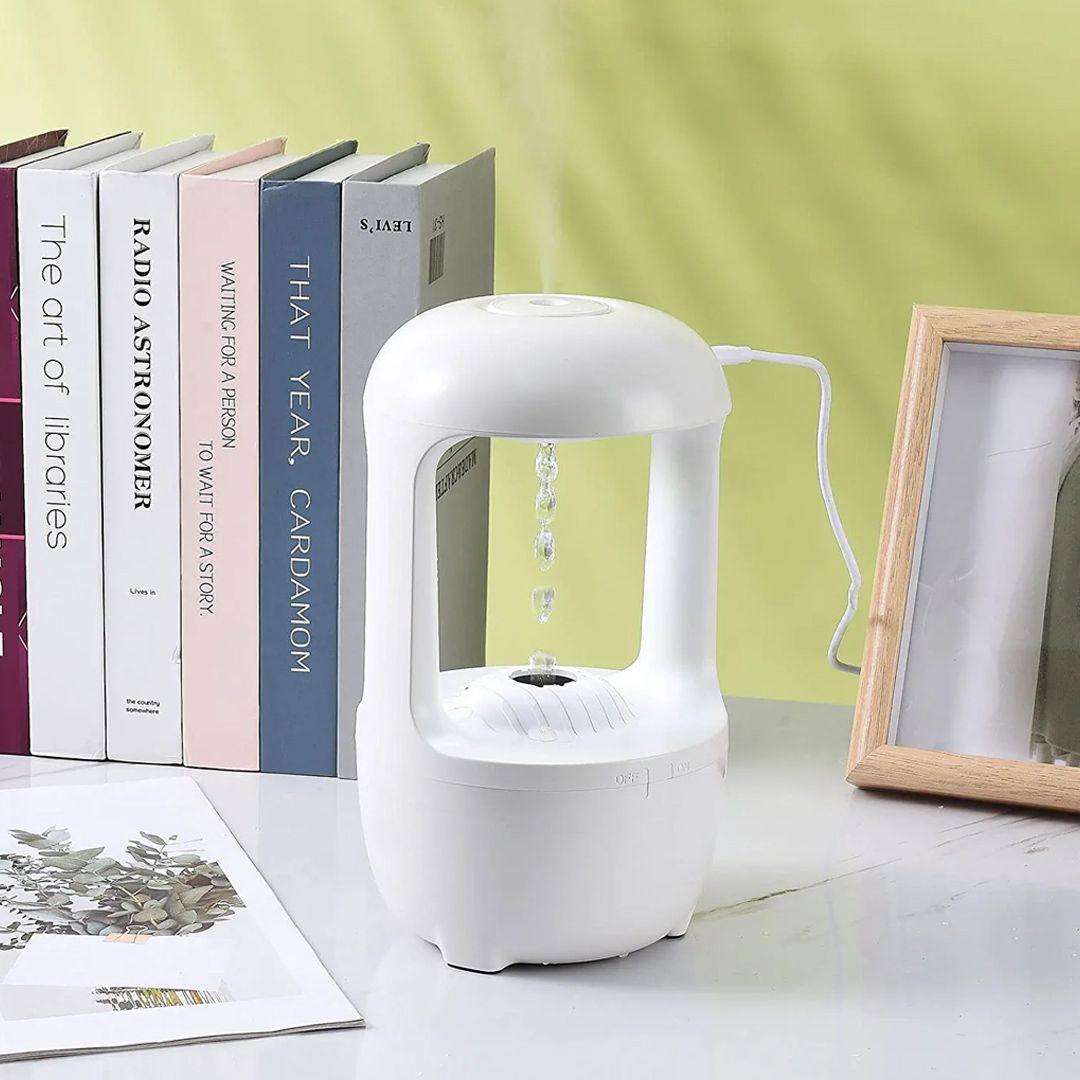 Smart Ultrasonic Air Anti-Gravity Humidifier LED Light Mist Mist with 2 Light Modes