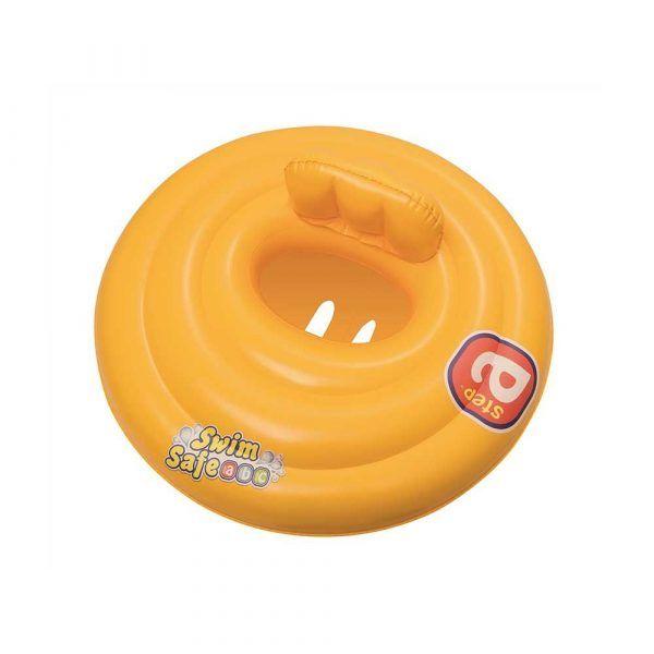 BESTWAY 32096 Φ69CM WONDERSPLASH ROUND 3-RING BABY BOAT (Contents: 1 baby seat.) Age 0-1
