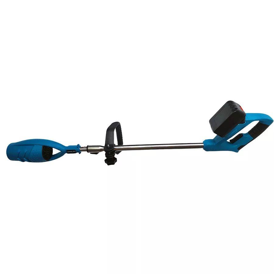 Portable rechargeable leaf blower with foldable handle, cordless, with backup battery