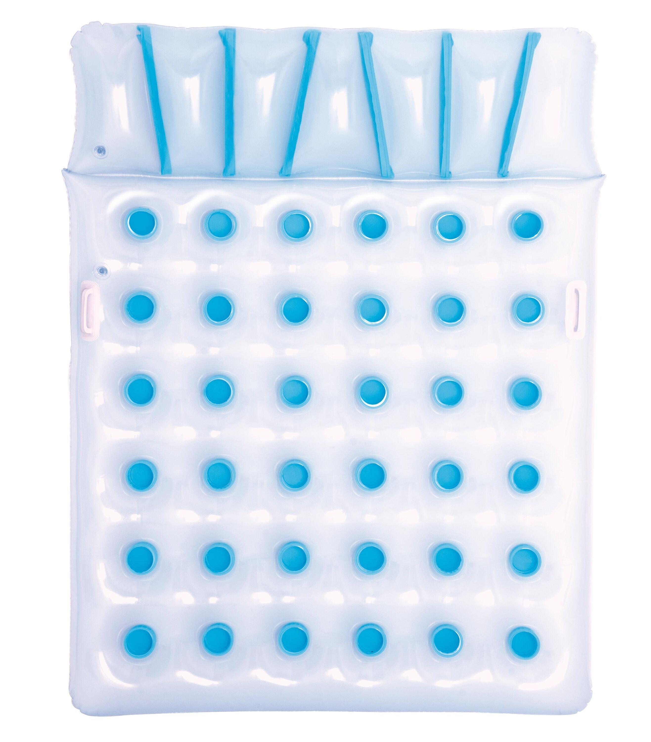 BESTWAY 43055 1.93M X 1.42M DOUBLE BEACH BED LOUNGE (Contents:1 lounge, repair patch) 