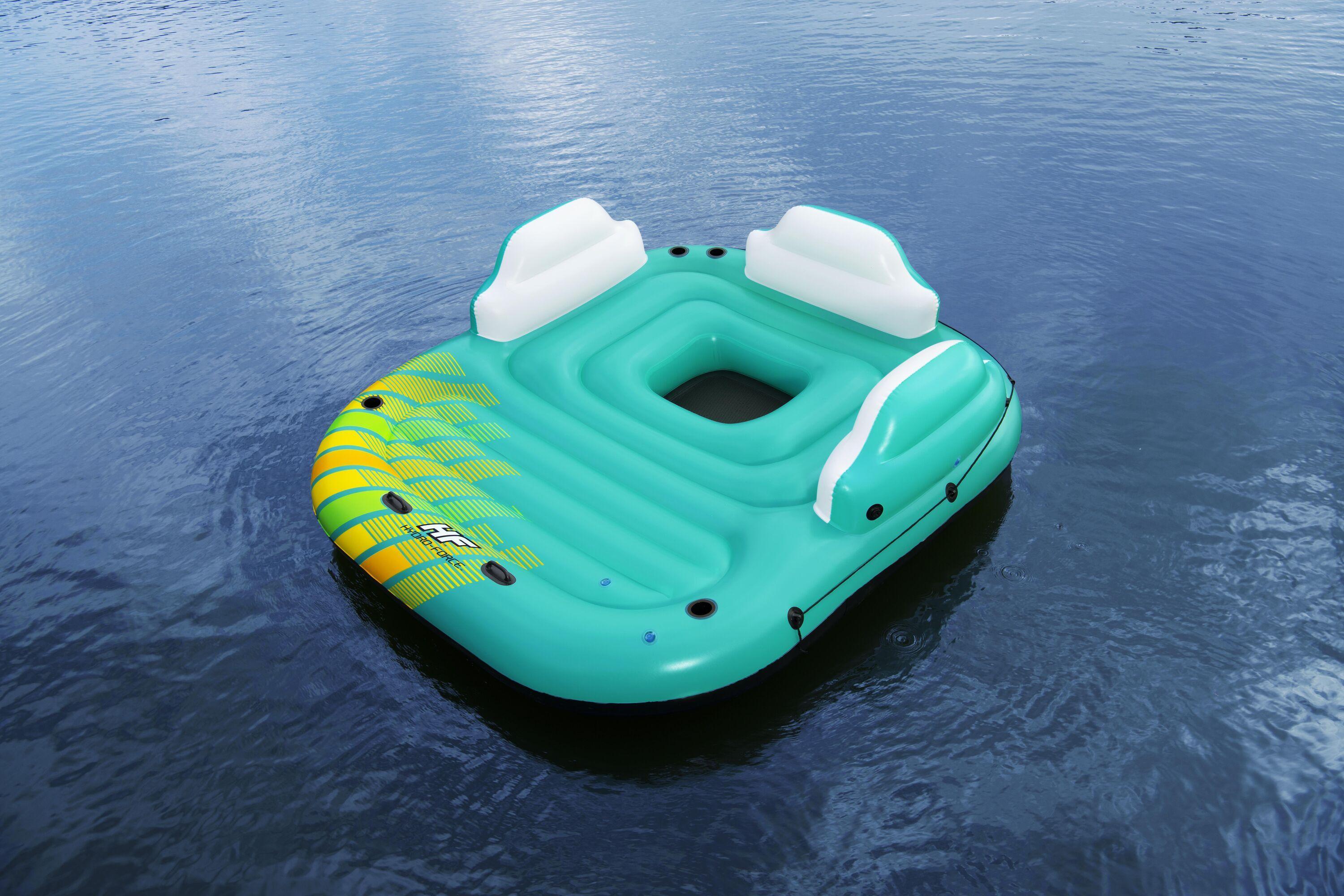 BESTWAY 43407 3.00M X 2.75M SUNNY LOUNGE ISLAND (Contents:1 island, 1 sunshade, 1 anchor bag,repair patch) 