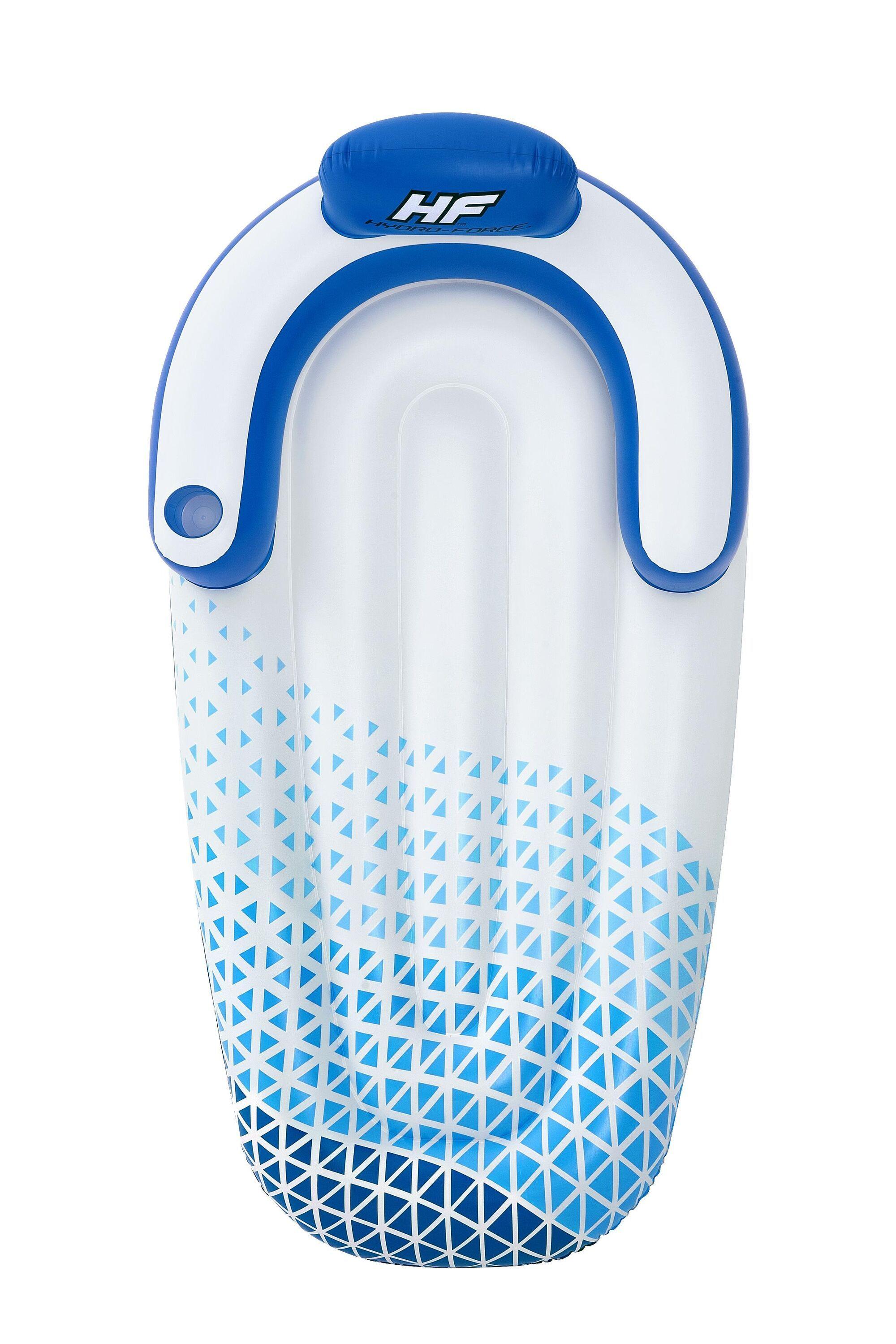 BESTWAY 43533 1.91M X 1.07M INDIGO WAVE LOUNGE (Contents:1 lounge, repair patch) 