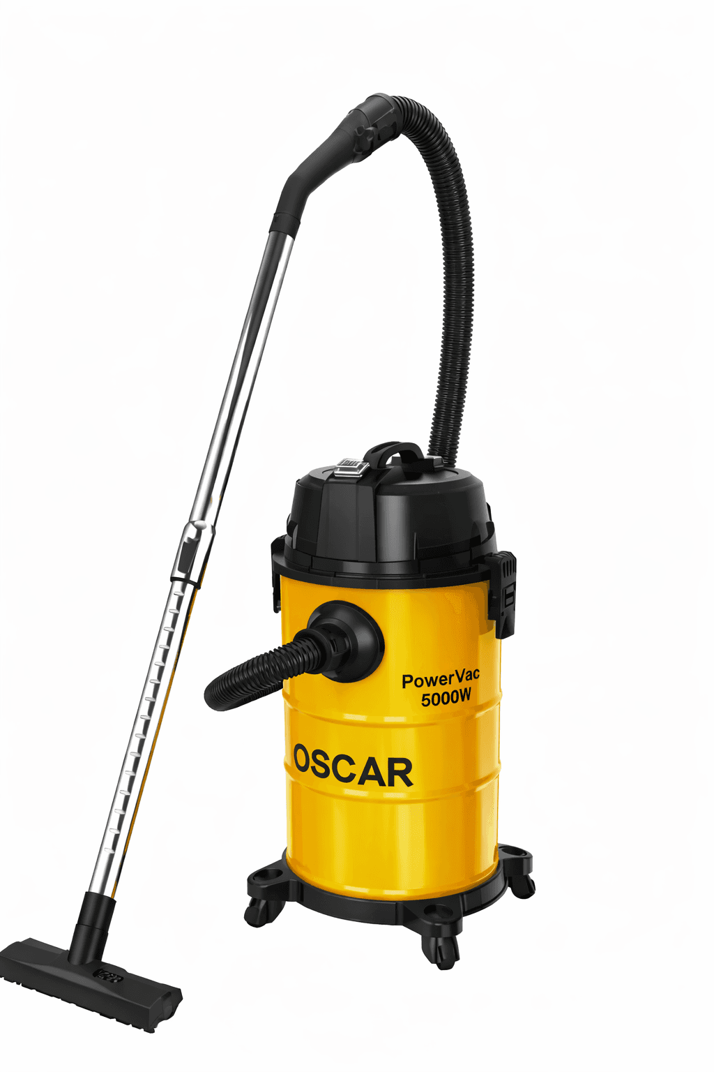 Oscar Power Vac 53-OSCAR-40L Multifunctional Vacuum Cleaner, 5000W, 40L Capacity, 360° Wheels