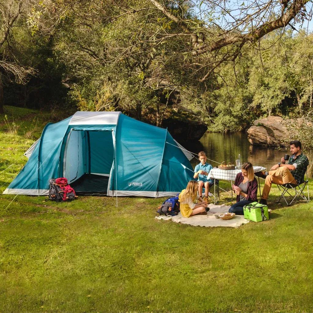 Bestway Family Ground 6-Person Camping Tent 490 cm (L) × 280 cm (W) × 200 cm (H)