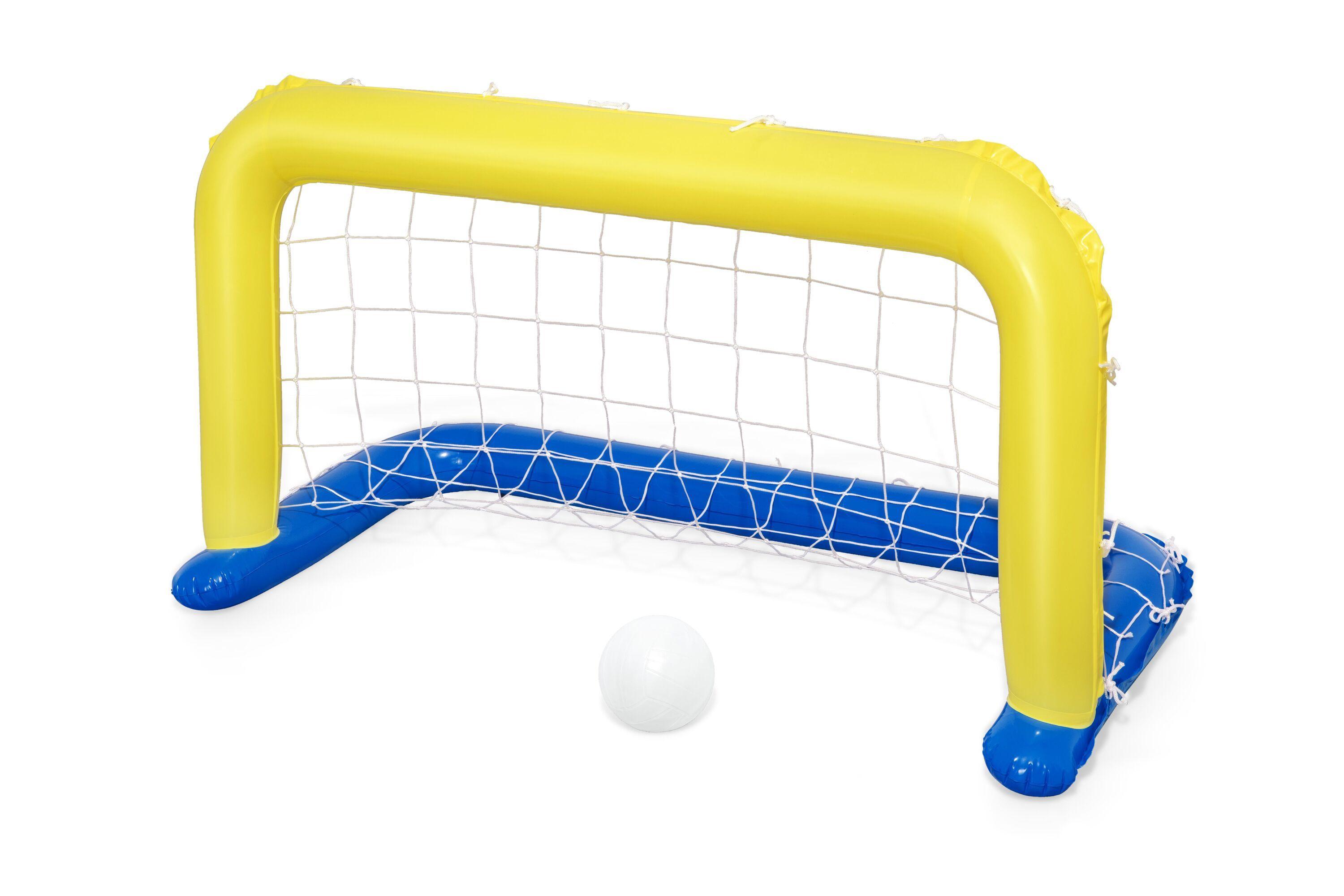 BESTWAY 52123 1.42M X 76CM WATER POLO SWIMMING POOL GAME SET (Contents:1 frame,1 ball) Age 3+