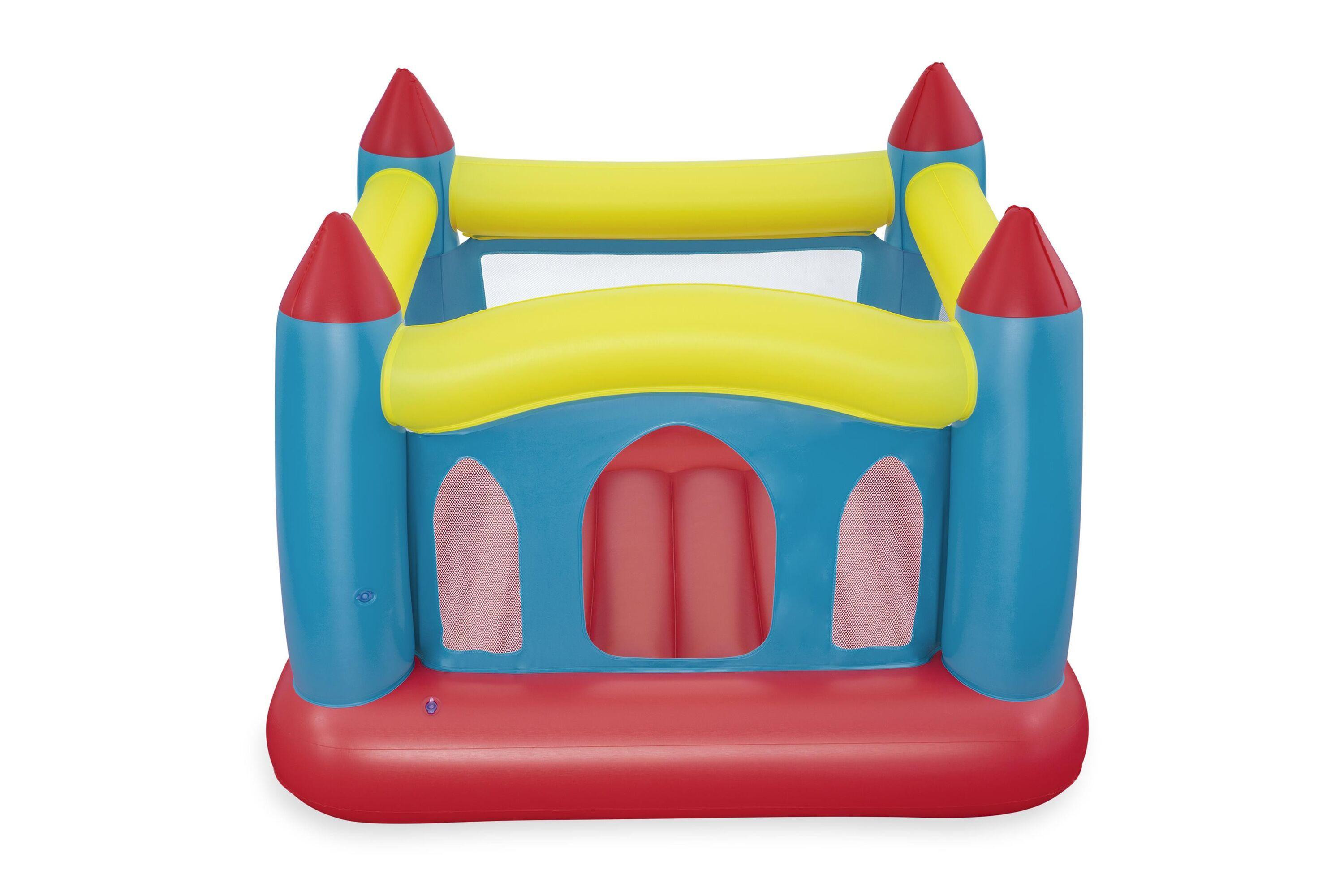 BESTWAY 52647 1.75M X 1.73M X 1.27M ROYAL LEAP BOUNCER (1 Bouncer,repair patch,4 foot pins) Age 3+