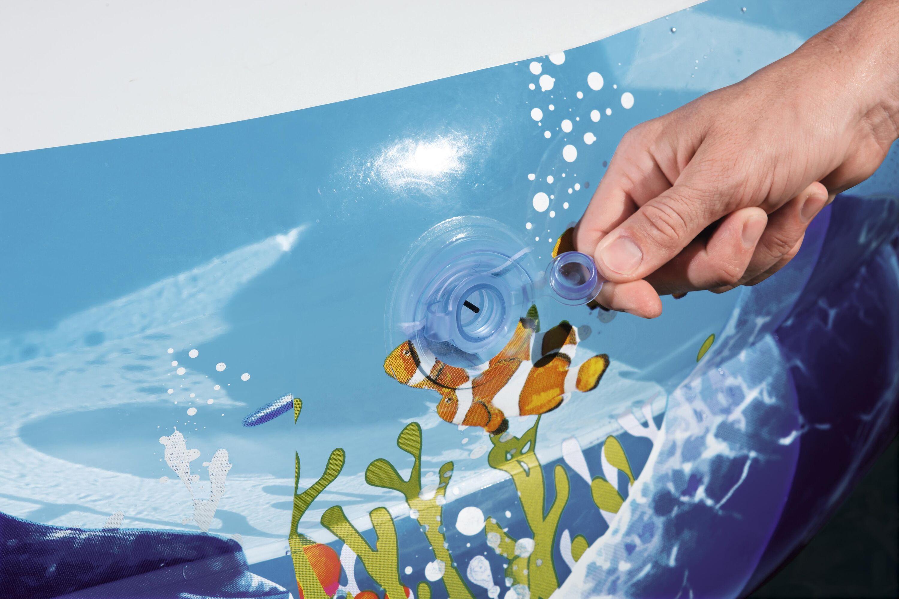 BESTWAY 54118 2.62M X 1.57M X 46CM PLAY POOL (Contents:1 pool,repair patch) Age 3+