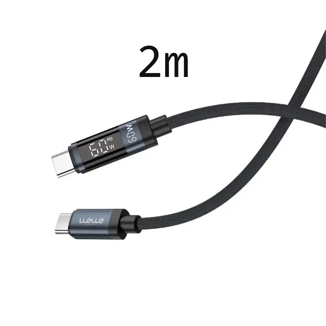 Fast Charging CC-007 USB-C to USB-C Cable – Reliable Power & Data Sync