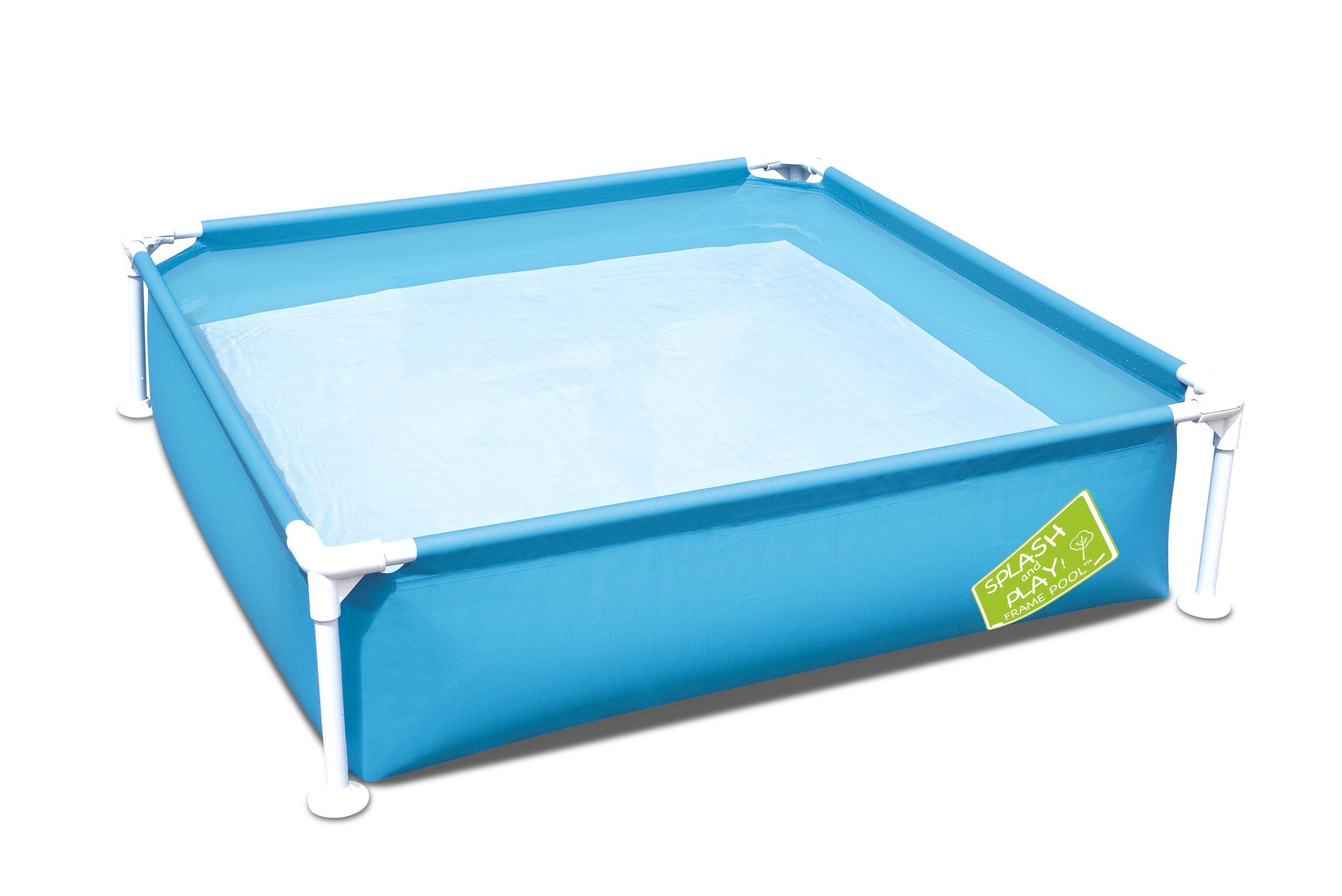 BESTWAY 56217 1.22M X 1.22M X 30.5CM MY FIRST FRAME POOL (Contents:One Pool) Age 2+
