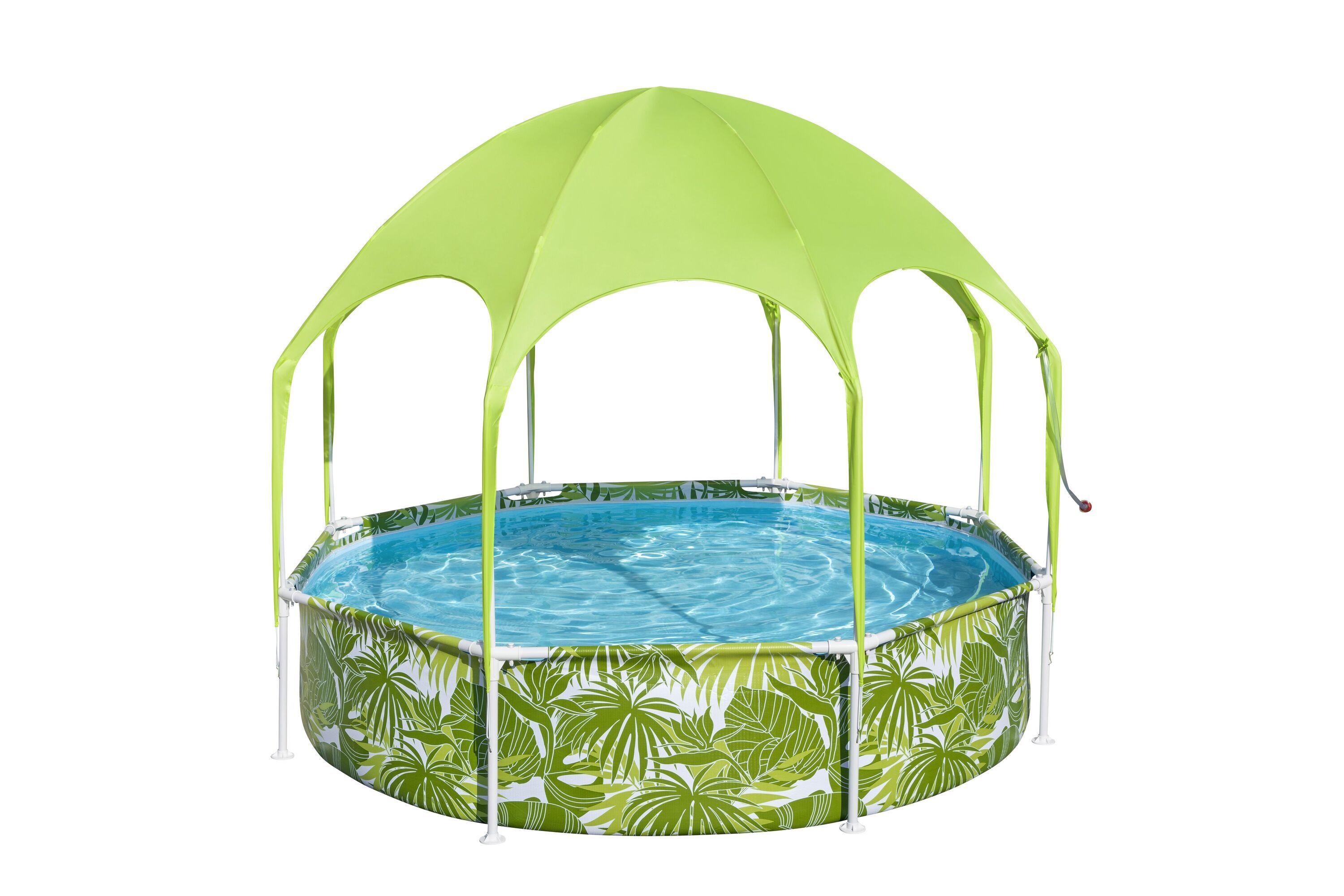 BESTWAY 56432 2.44M X 51CM SPLASH-IN-SHADE PLAY POOL (Contents:Pool) 