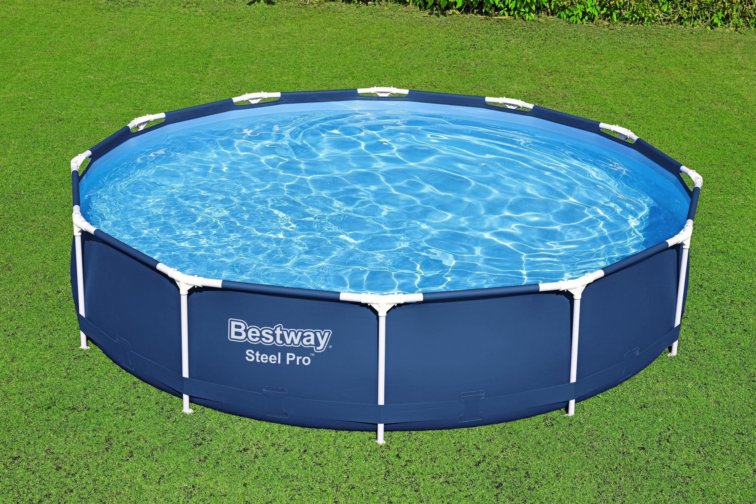 BESTWAY 3.66M X 76CM POOL SET (Contents:Pool, Fliter Pump(220-240V), Compatible with Cartridge 58093(Ⅰ)220-240V) 