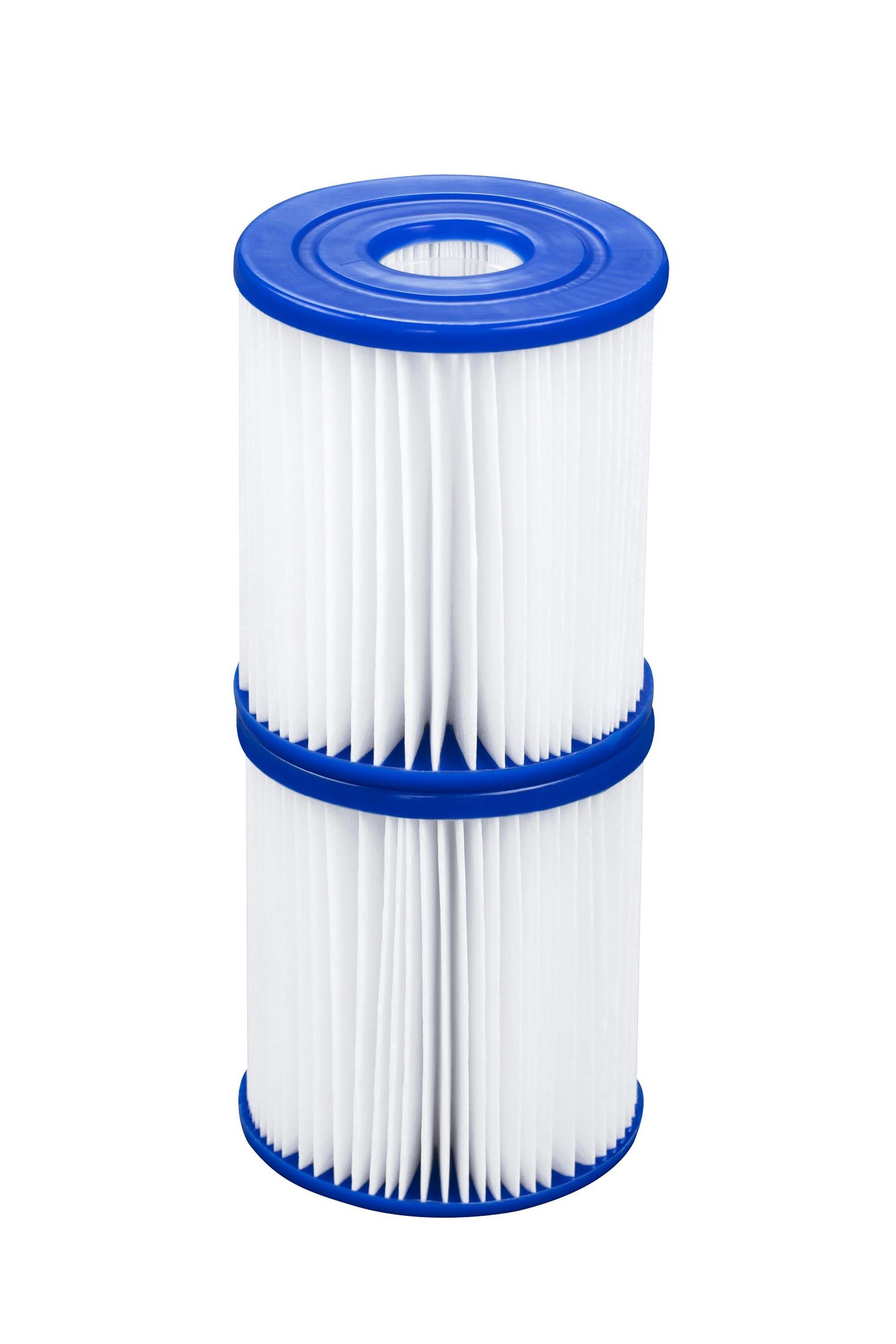 BESTWAY FILTER CARTRIDGE(I) (Contents:1 set fliter Cartridge, 2pcs , apply to 330GAL Filter pump) 