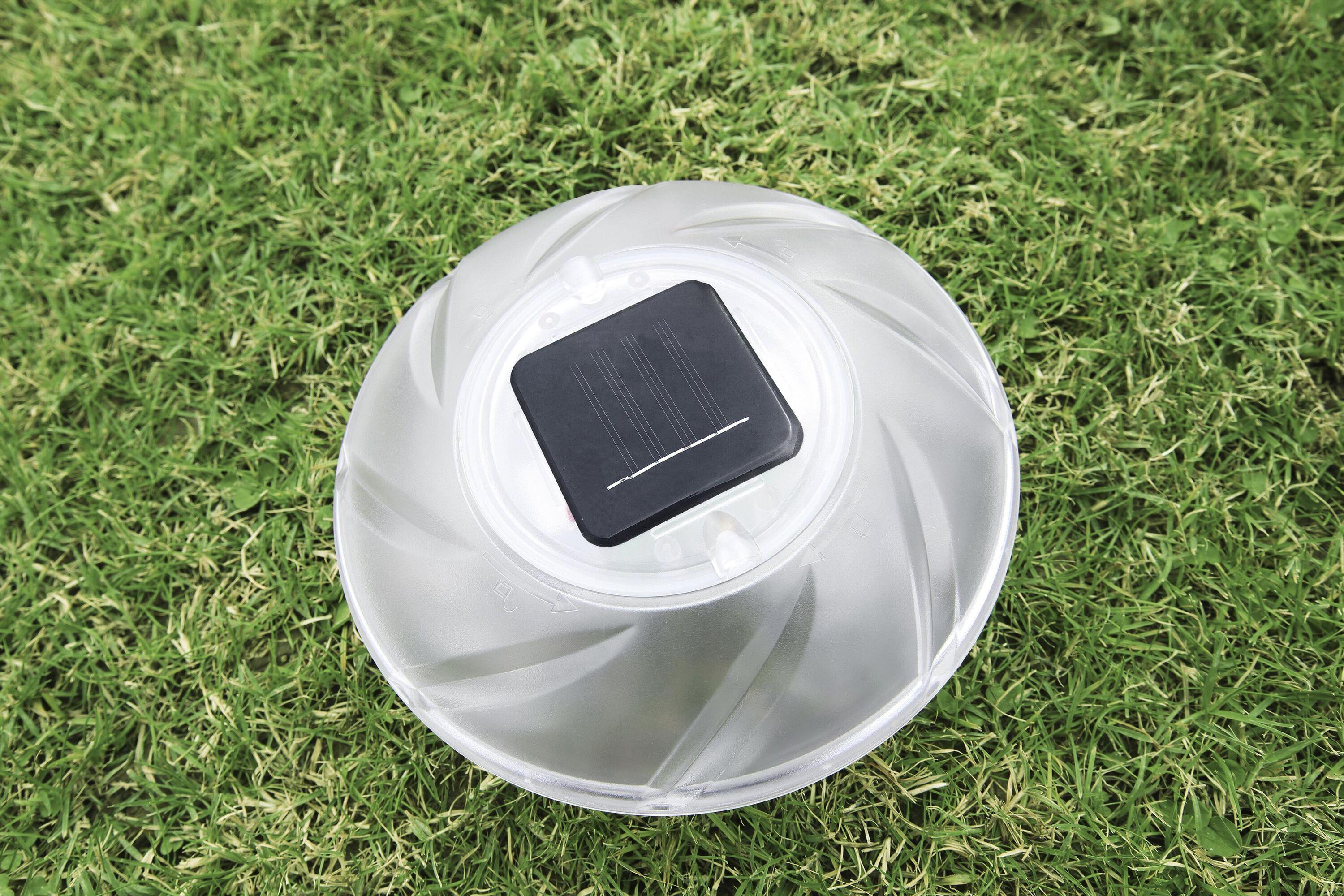 BESTWAY 58111 SOLAR-FLOAT LAMP (Contents:1 Solar-Float Lamp.DC1.2V 0.2W(NI-MH battery, 600mAH), IP68) 