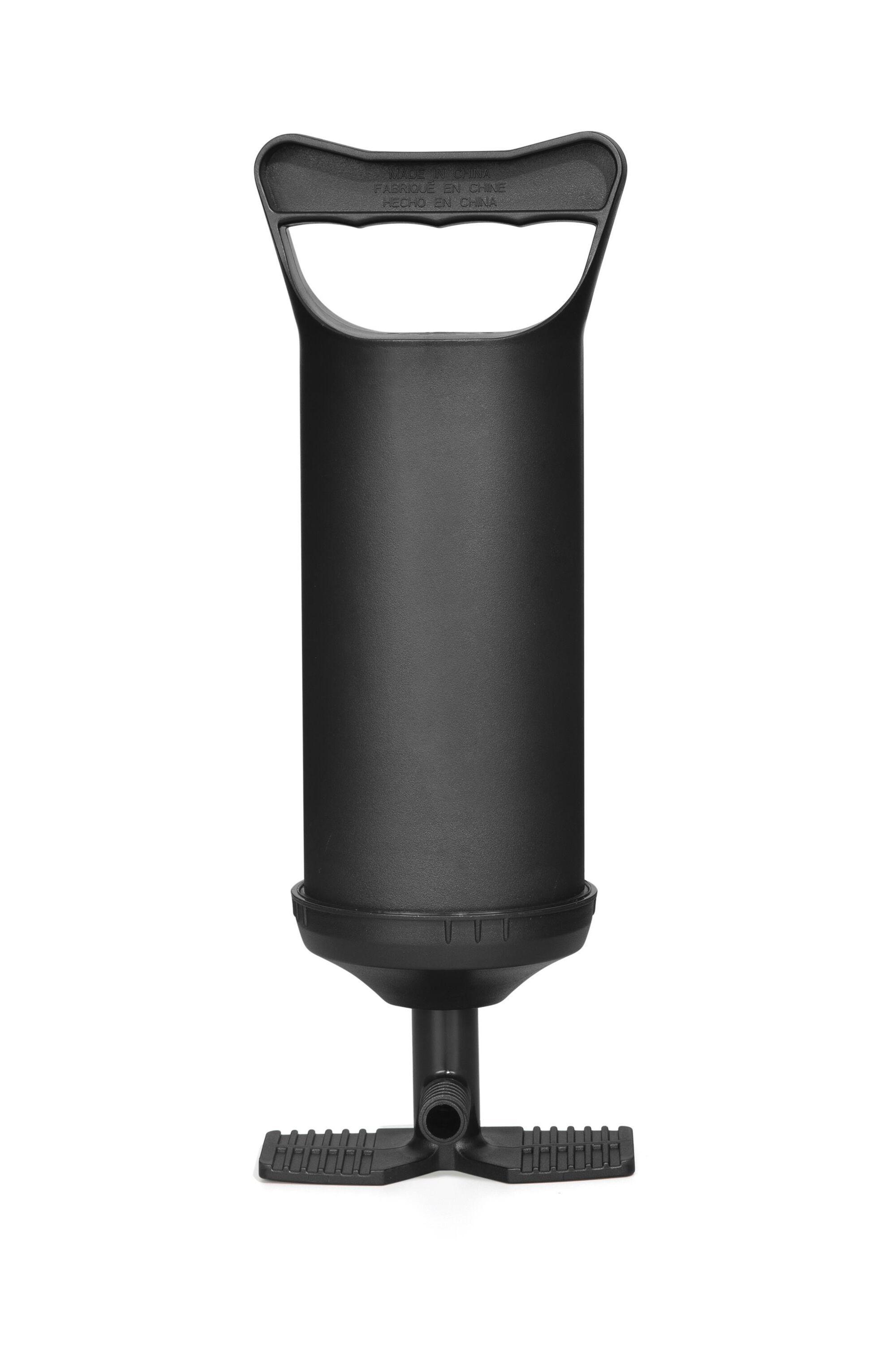 BESTWAY 30CM INFLATION PUMP (Contents:hand pump, flexible hose(0.8m), 3 valve adaptors) 