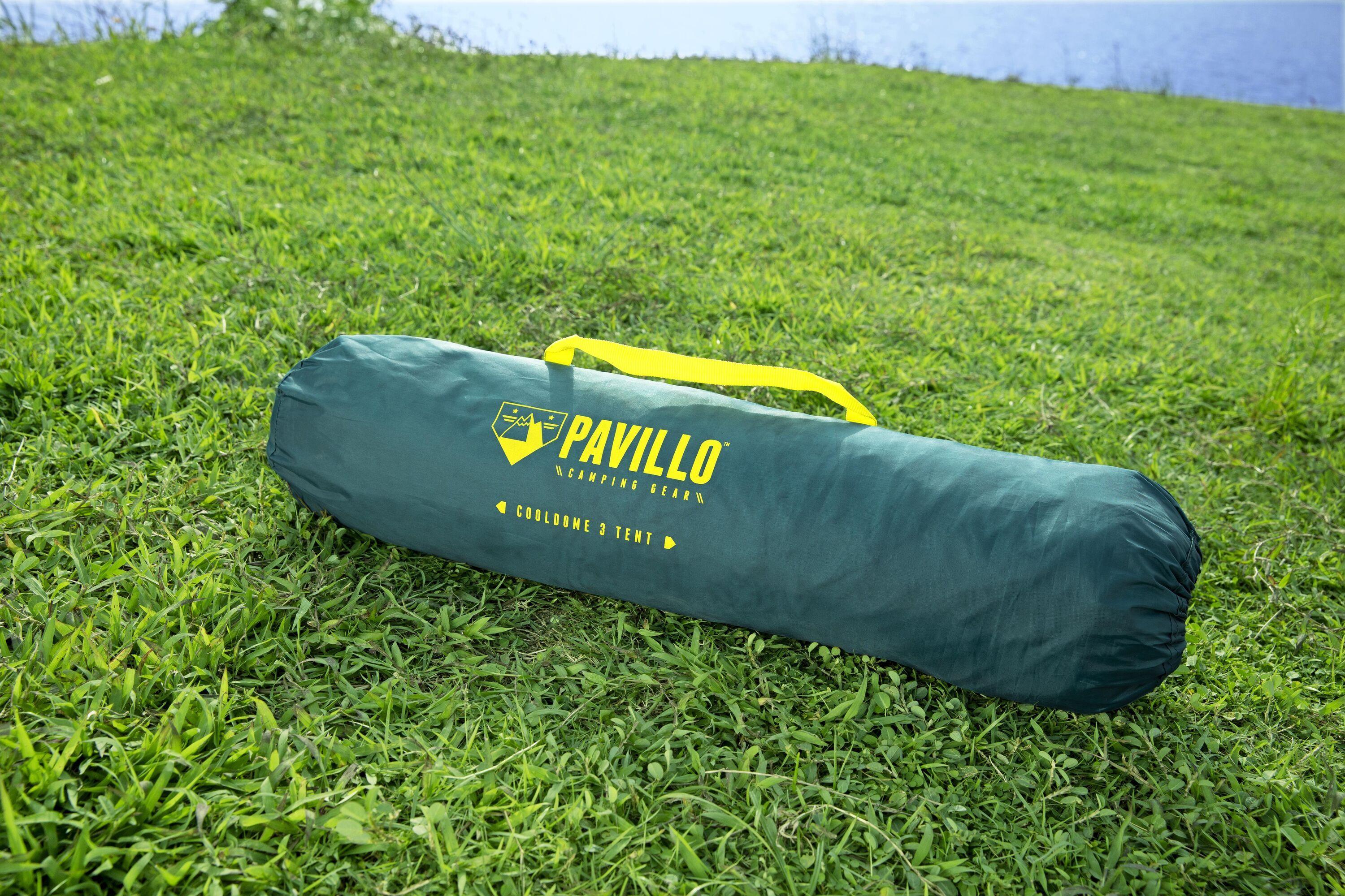 BESTWAY 1.45M X 2.05M X 1.00M COOLDOME 2 TENT (Contents:Tent, Carry Bag, Eight Pegs, One Layer, 300mmH20) 