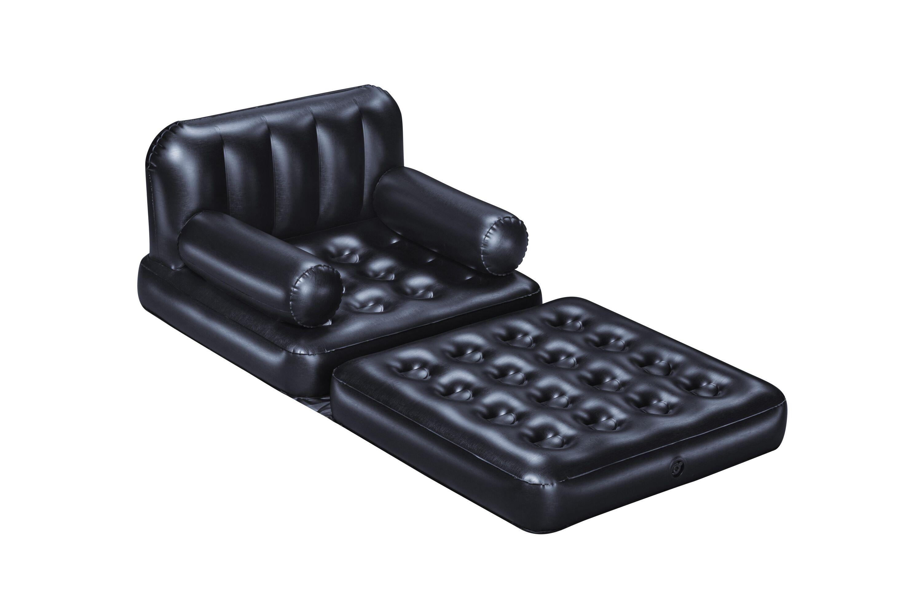 BESTWAY 75114 1.91M X 97CM X 64CM MULTI-MAX 4-IN-1 AIR LOUNGER (couch,repair patch.) 