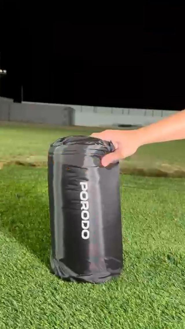 Heated sleeping bag with 3 temperature levels