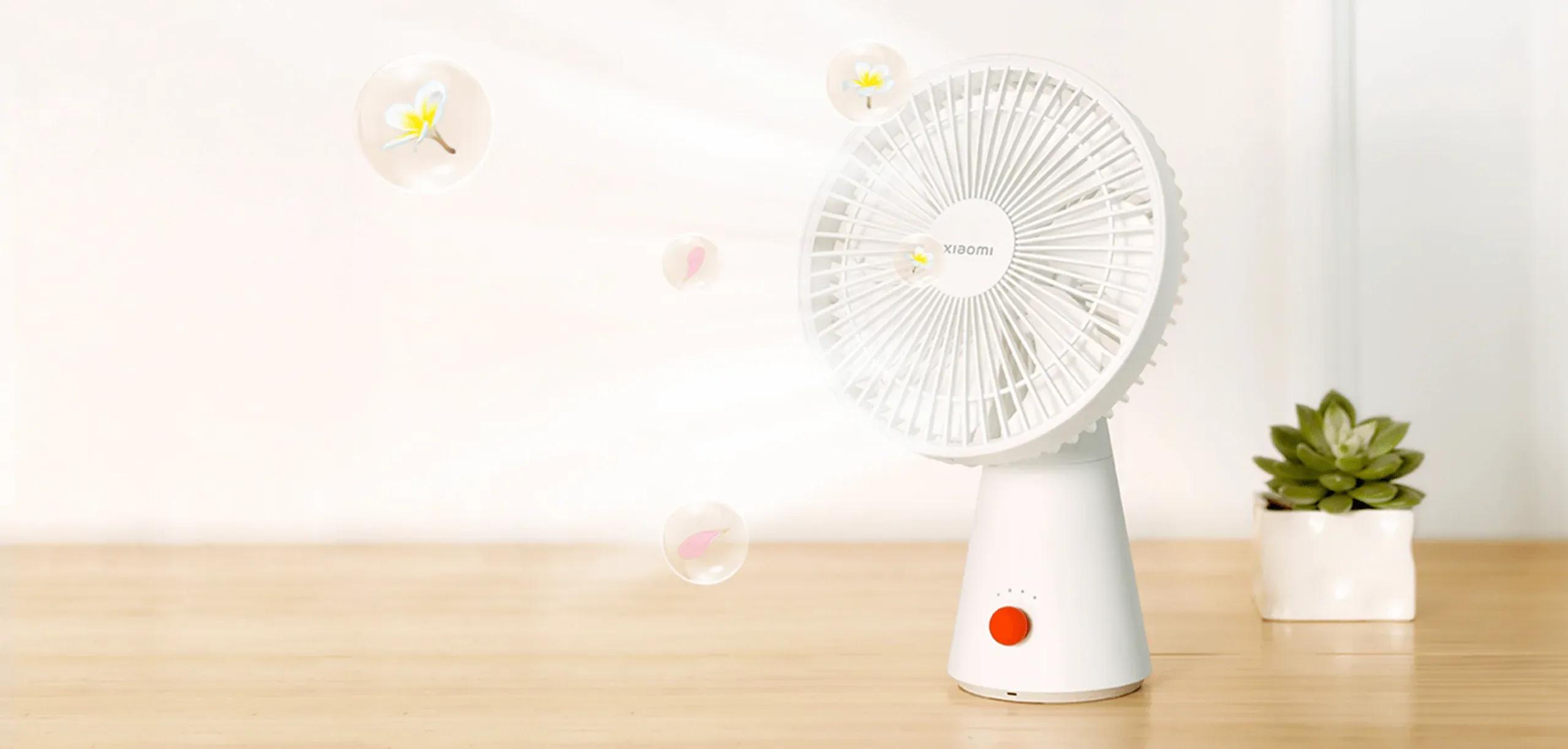 Xiaomi Rechargeable Mini Fan Cool Comfort Anywhere 
