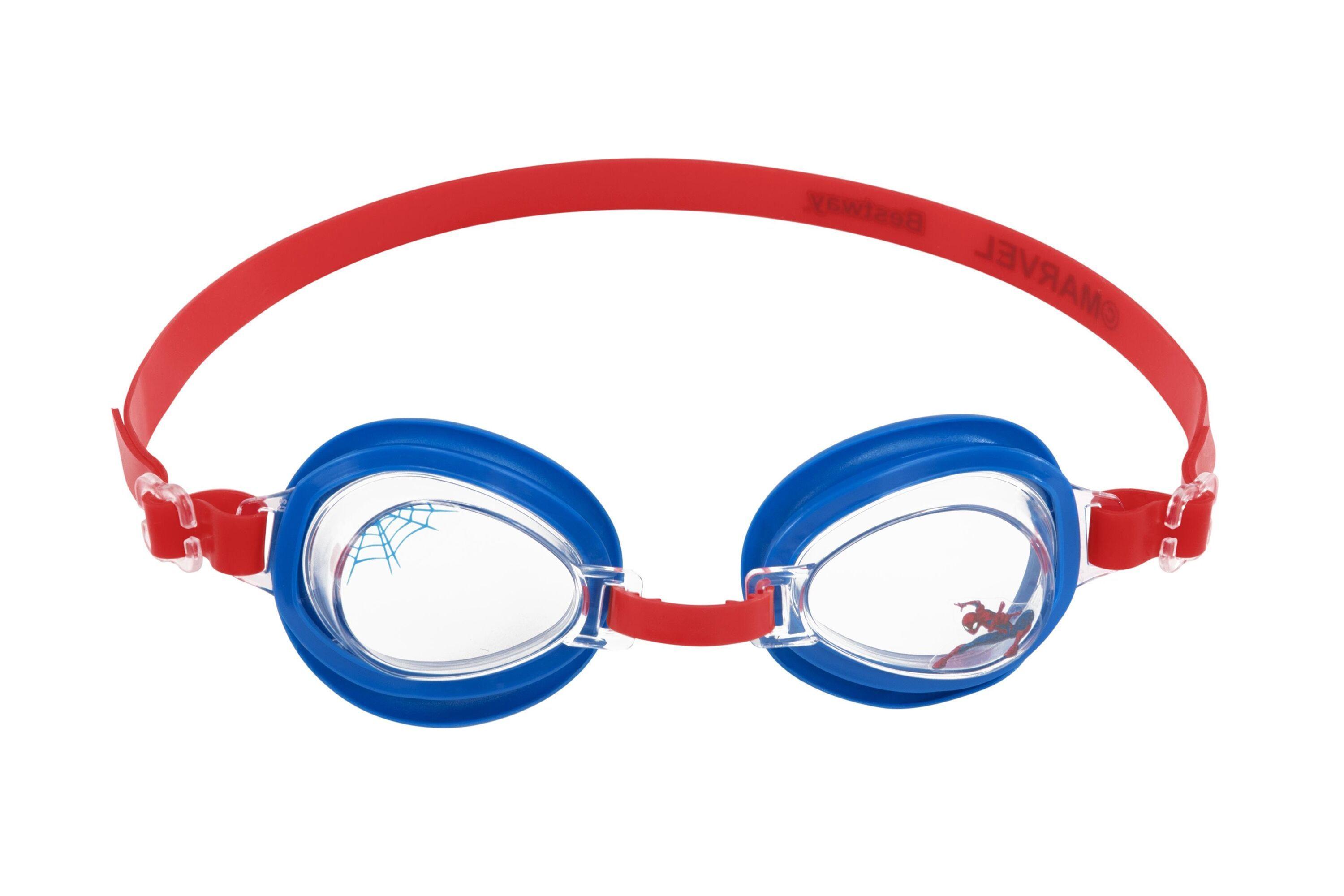 BESTWAY  VALUE GOGGLES SPIDERMAN (one pair of goggles, 1 assorted colors) Age 3+