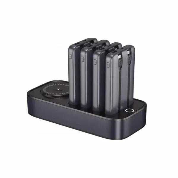 Vention 4-in-1 Charging Station with 20W Power Bank & Wireless Charging