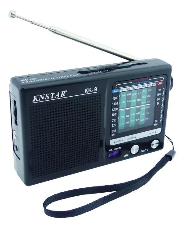 Kenstar KK-9 multi-band radio operates on AM/FM/SW frequencies and is battery-operated