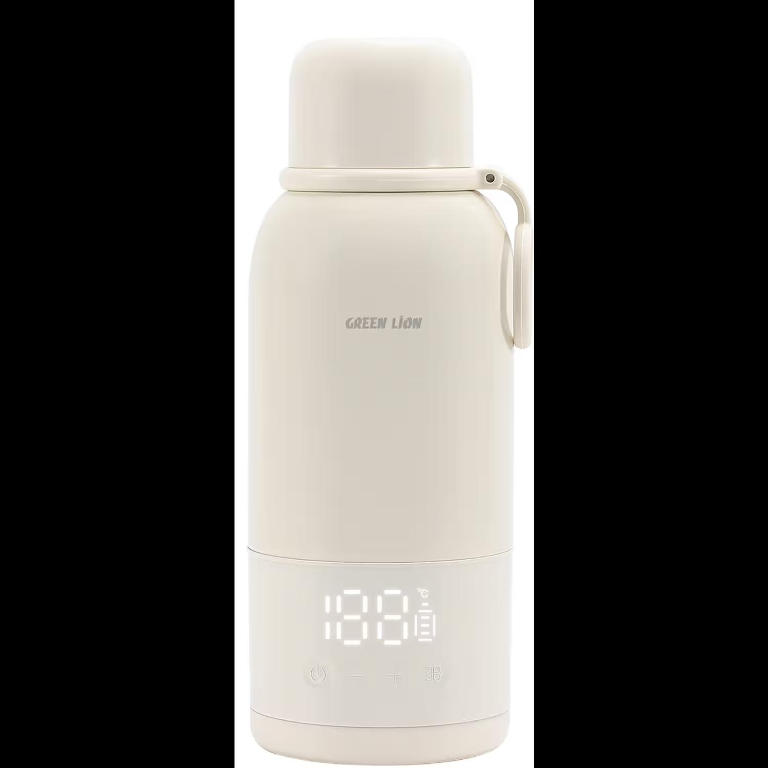 Green Lion Boilix Portable Electric Kettle & Milk Warmer – 500ml, Adjustable Temperature, Rechargeable Battery