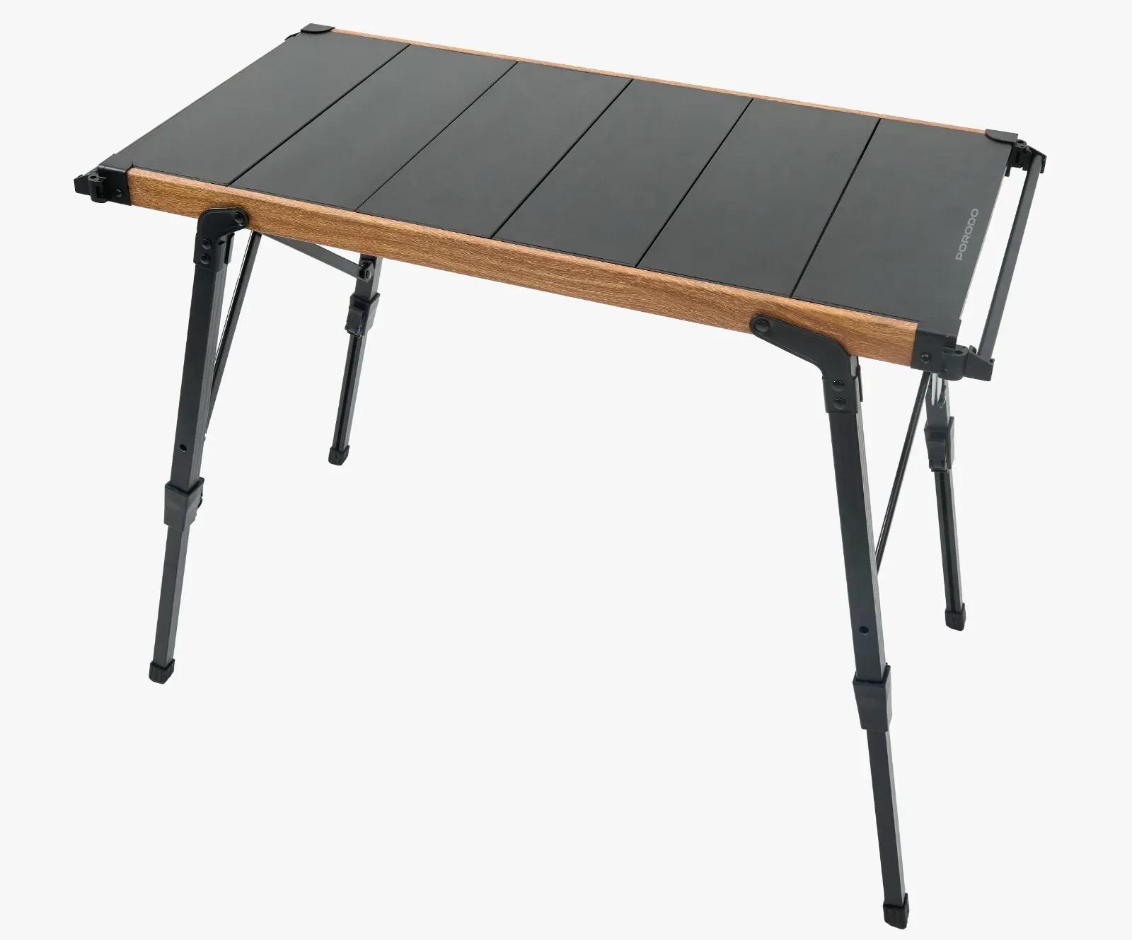 Porodo Lifestyle Cooking Set Dual Stove Camping Table -  PDLFST219BK