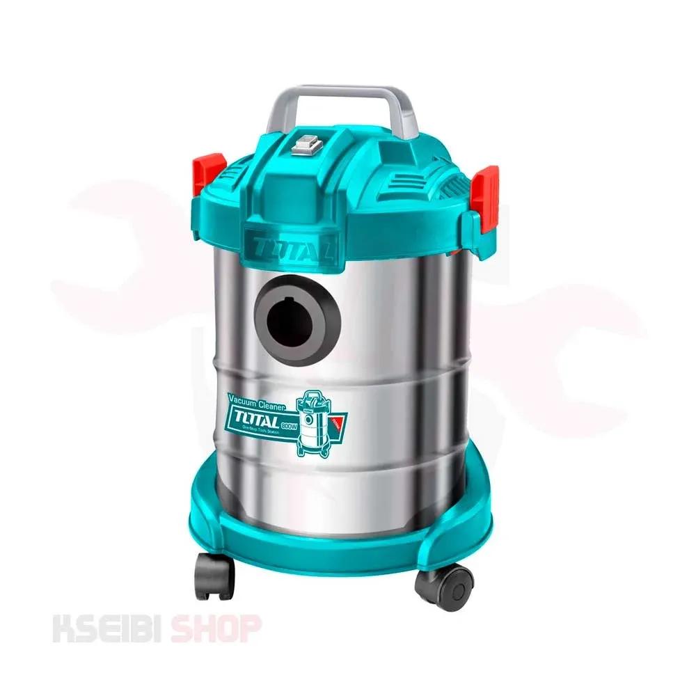 12-liter 800-watt vacuum cleaner for dust and liquids