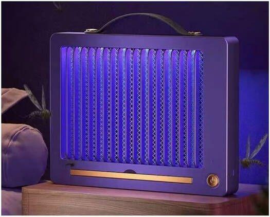 Electric Insect Killer Fly Trap, 3W UV Mosquito Lamp With 2000V Grid, Portable Indoor & Outdoor Bug Zapper, USB Type-C Powered, Built-In Hook And Chain, Black