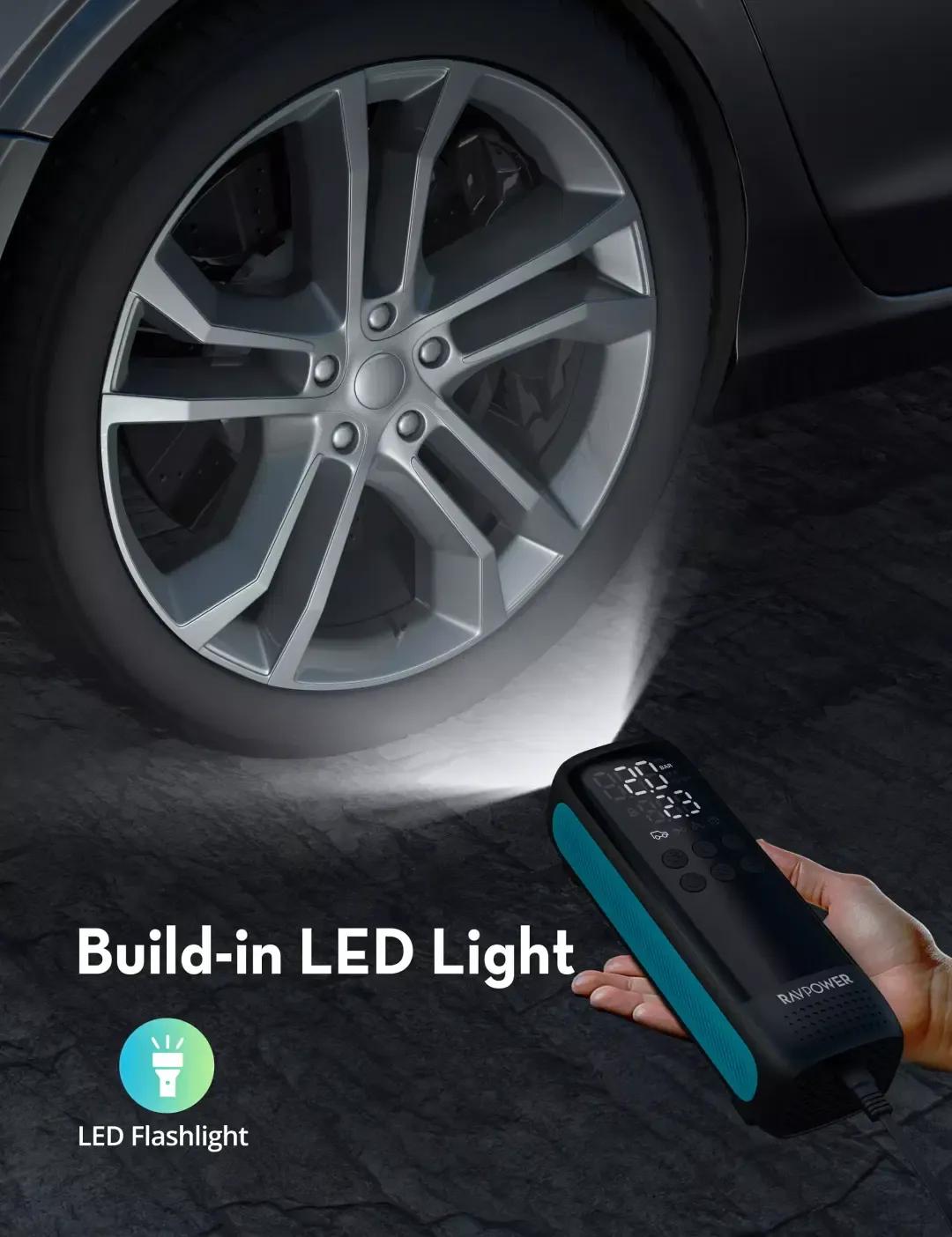 RAVPower RP-PC1084Pro Smart Car Tire Inflator