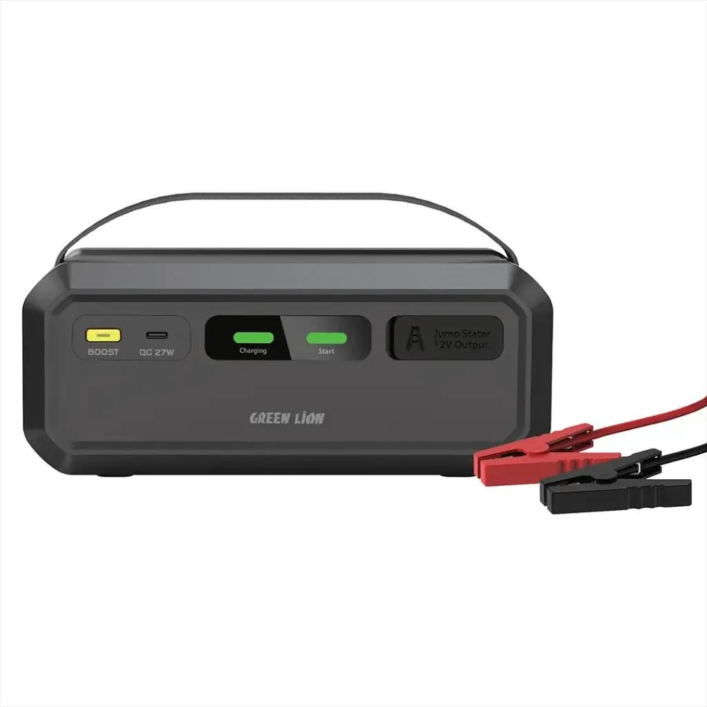 Green Lion Super Capacitor 12V Jump Starter - Black