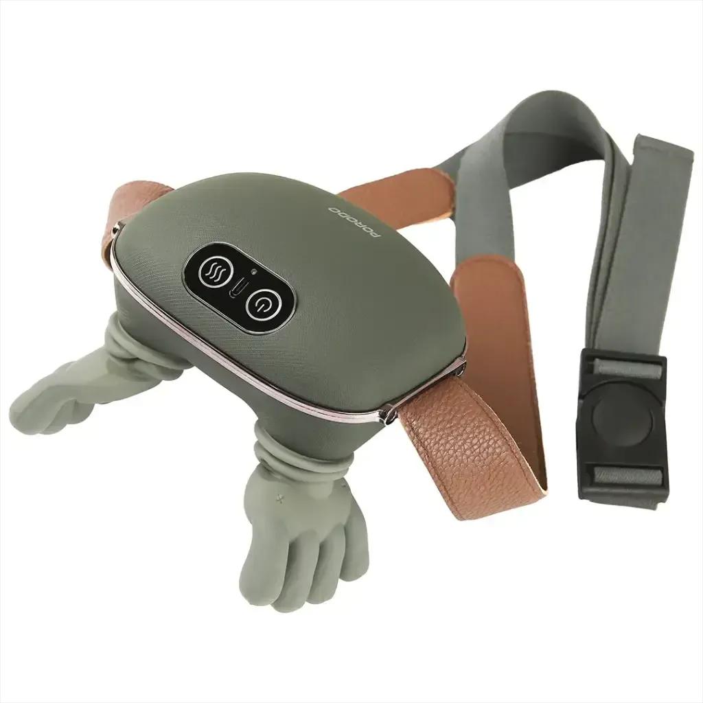 Porodo PDLFSTZ012GN Lifestyle RelaxRobo Portable Heating Neck Massager